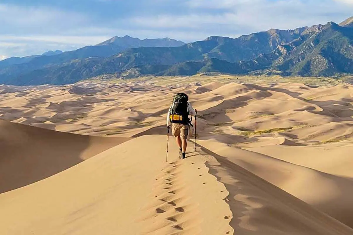 5 High and Star Dune Loop - Great Sand Dunes National Park Hiking Tra