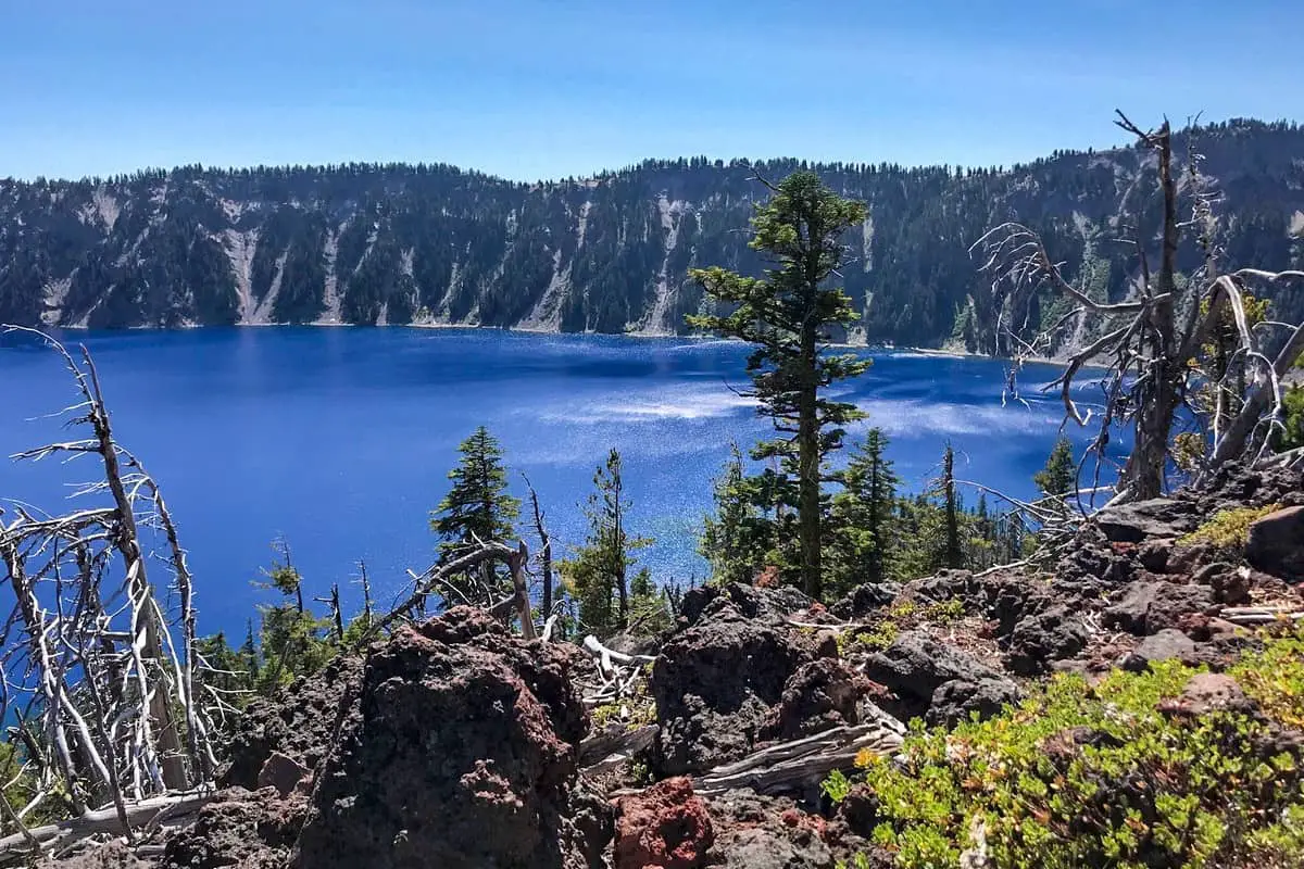 7. Wizard Island Summit Trail crater lake national park