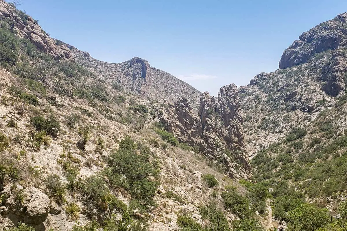 10. Yucca Canyon to Guadalupe Ridge Trail