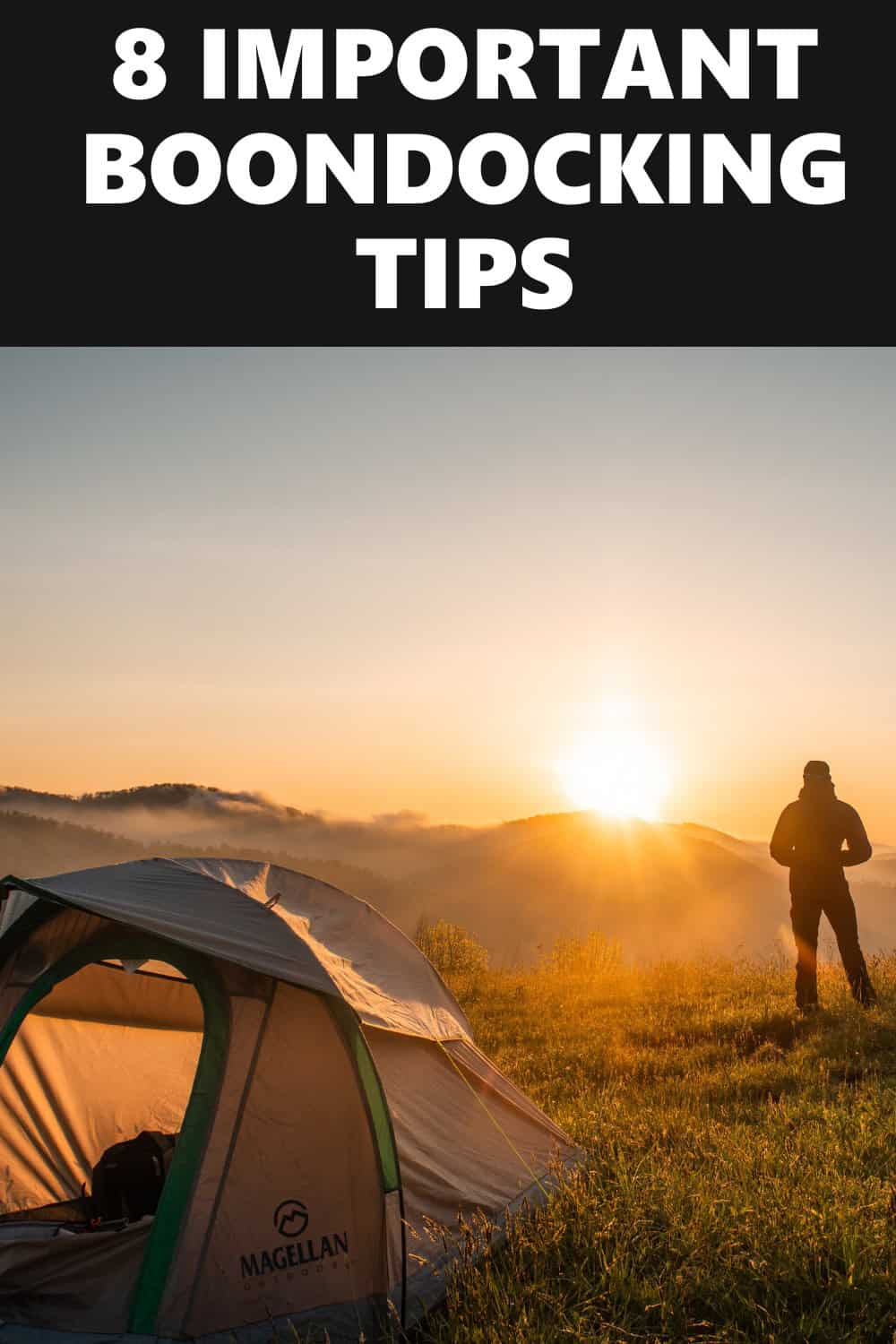 8 boondocking tips