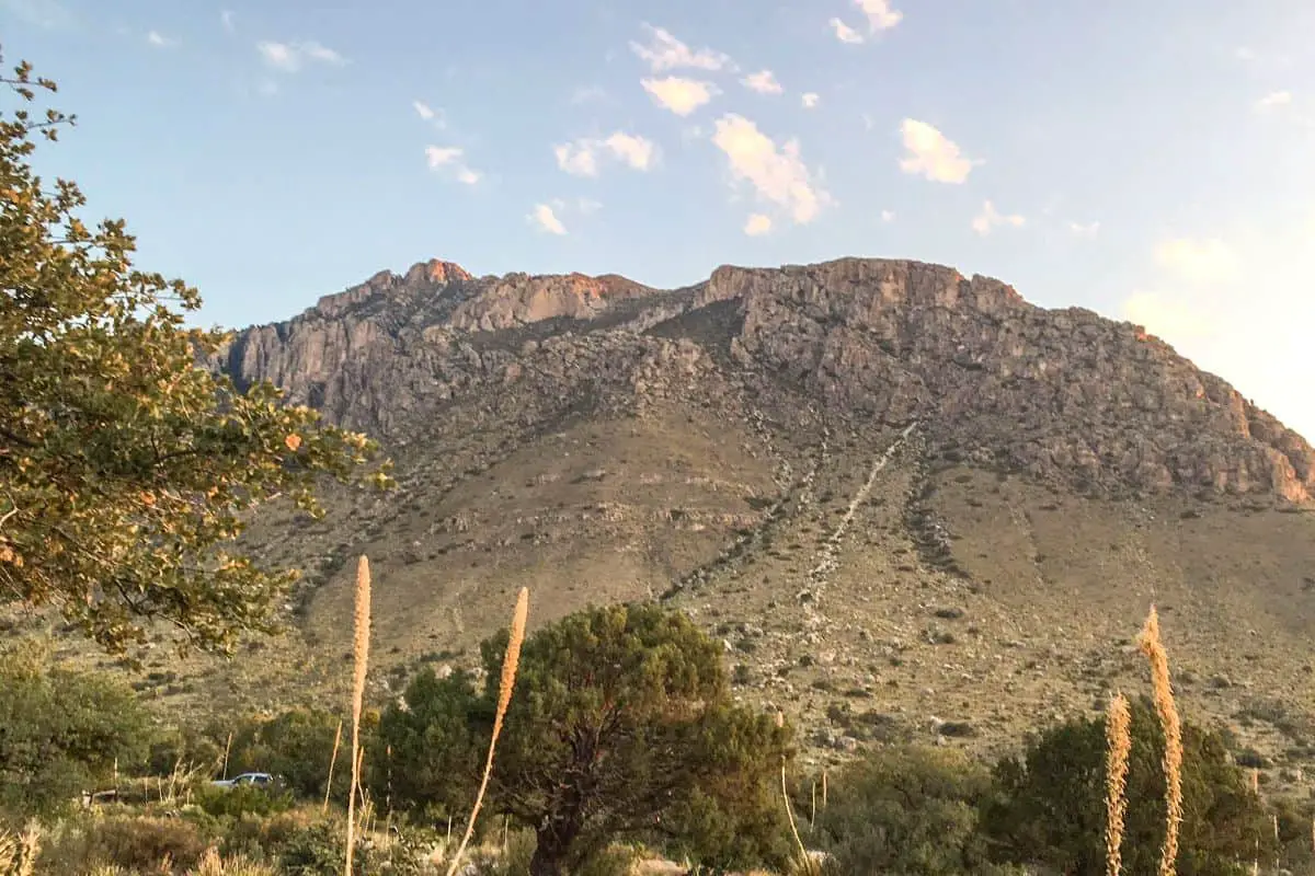 8. Pine Springs Campground Loop Guadalupe Mountains National Park Boondocking Spots
