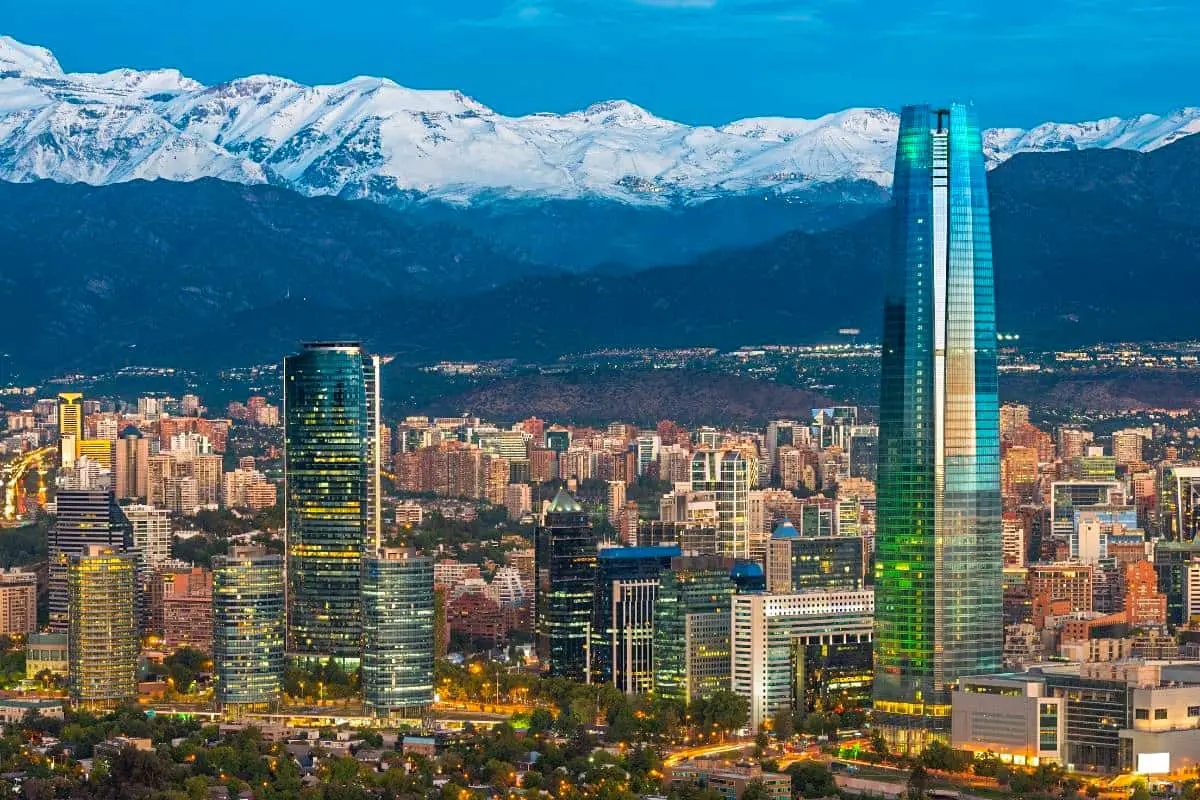 Skyline of Santiago de Chile - Chilean Recipes