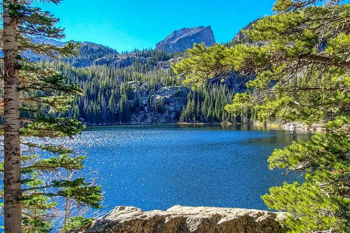 2. Bear Lake Nature Trail Rocky Mountain National Park Free Campsites