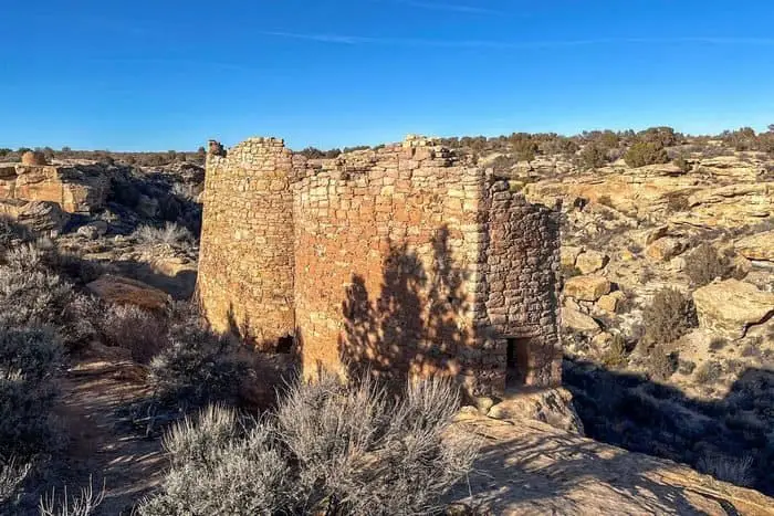 2. Ruins Trail to Holly Pueblo Hovenweep National Monument Free RV Parking Sites