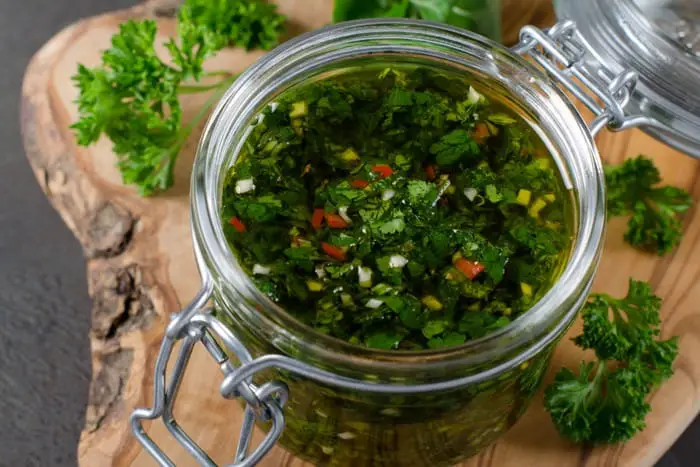 3. Authentic Chimichurri - Easy Argentina Food Recipes for Dinner