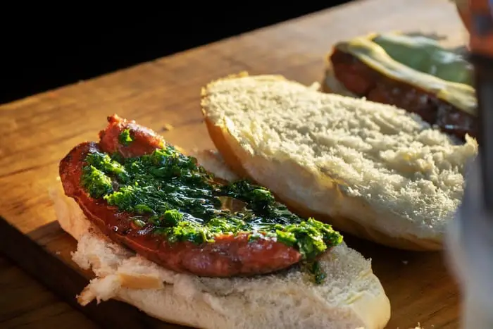 5. Argentinian Choripan - Argentina Food Recipes for Dinner