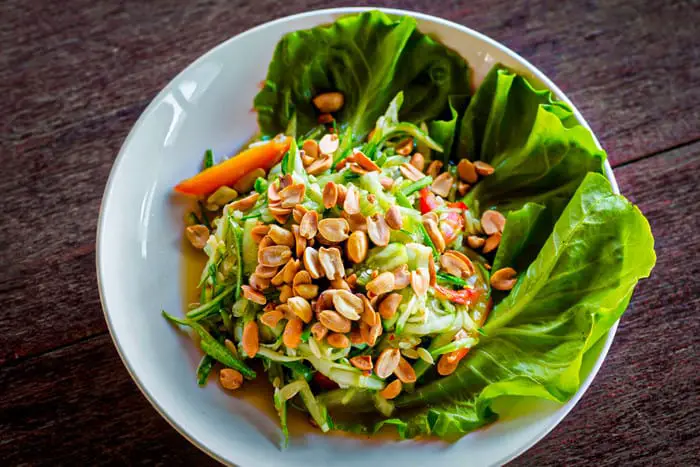 3 Incandescent Lao Salad - Laotian Cuisine