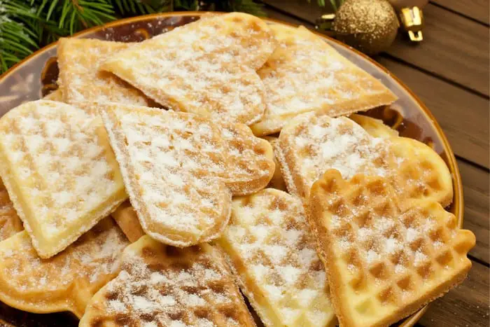 Norwegian Heart Shaped Waffles - Norwegian Recipes