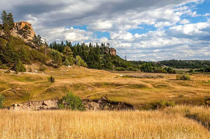 Castlewood Canyon State Park Boondocking Site Meadow