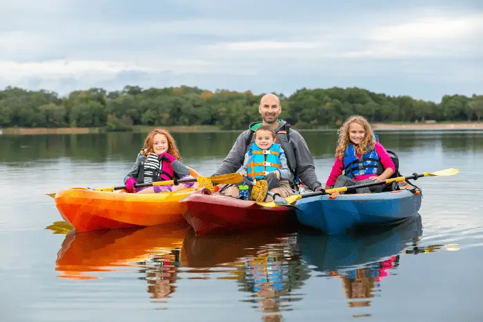 family kayak