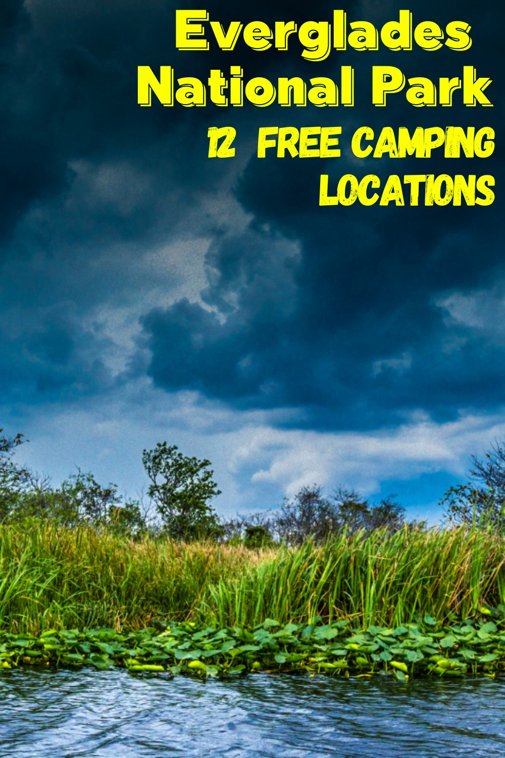  Free Campsites for Everglades National Park 