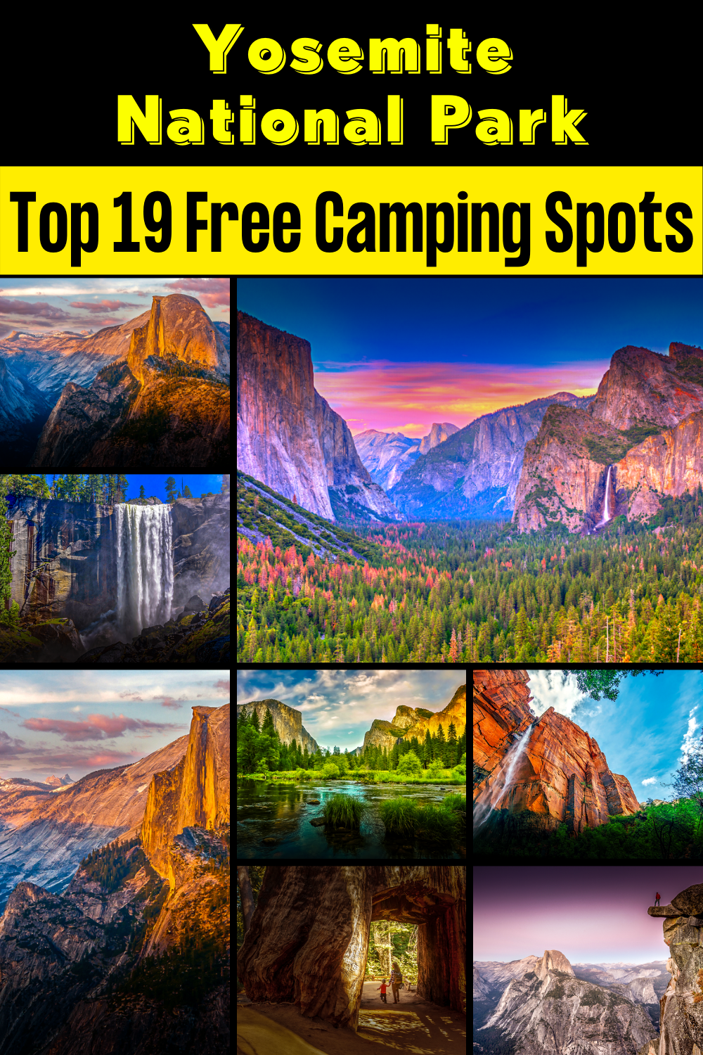 19 Free Campsites for Yosemite National Park