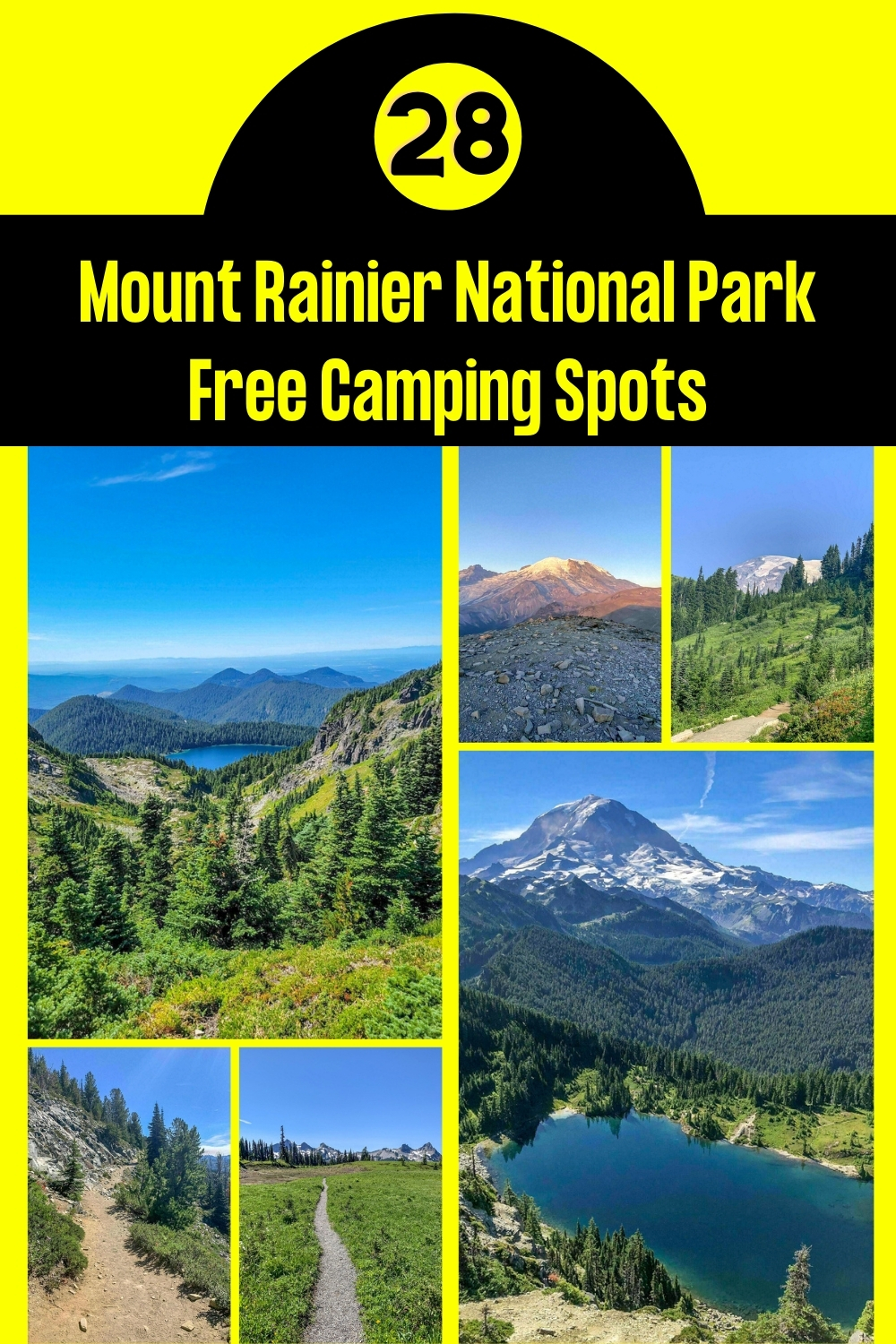 Mount Rainier National Park Free Camping Spots