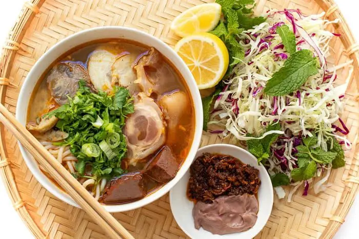 Traditional Vietnamese Dishes - 9 Bun bo Hue