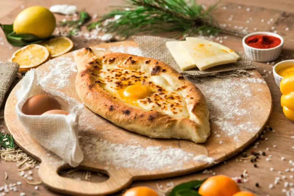 Adjaruli Khachapuri - Traditional Georgian Food