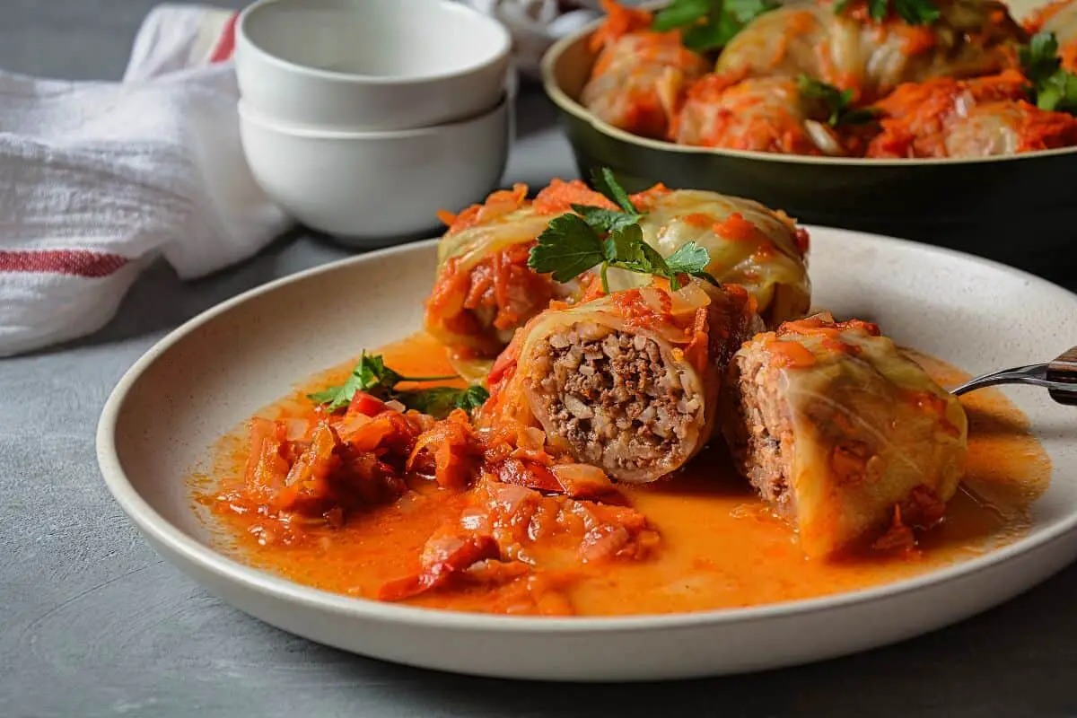 Balandeliai Lithuanian Stuffed Cabbage