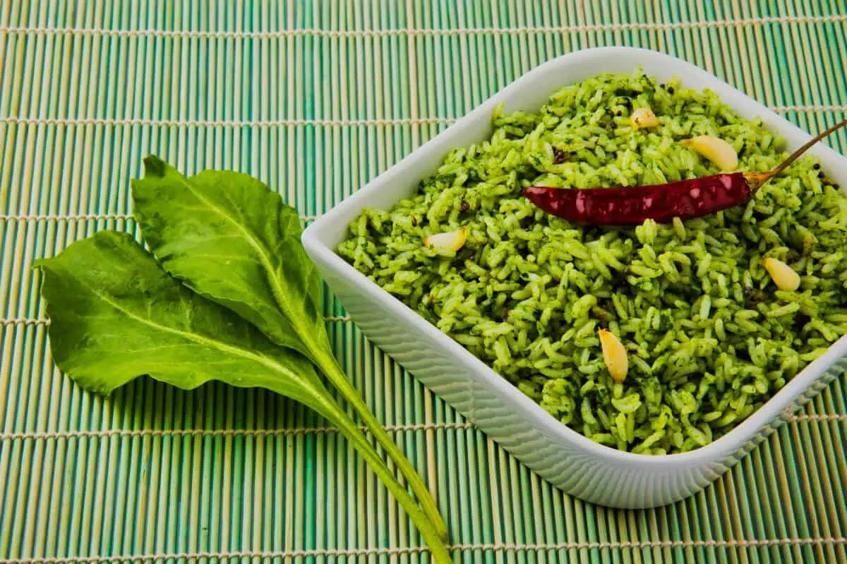 Peruvian Green Rice