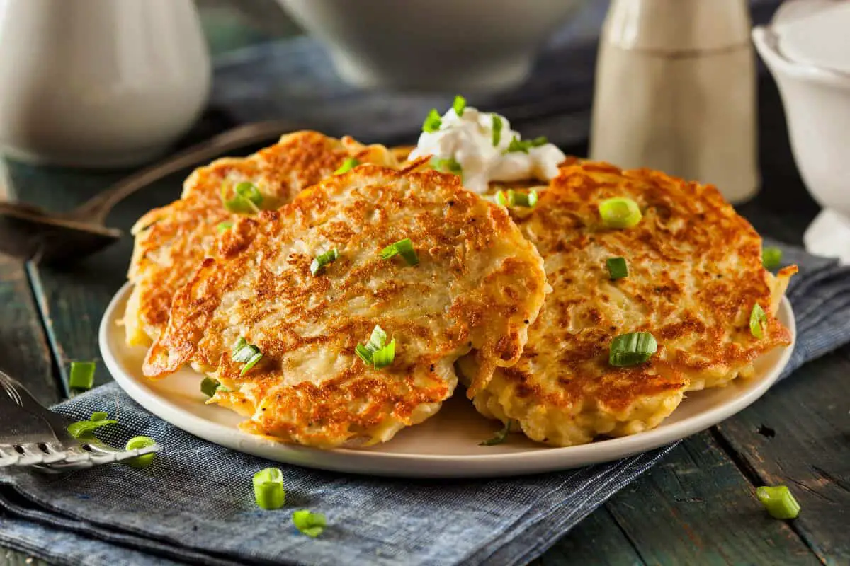 Traditional Lithuanian Potato Pancakes