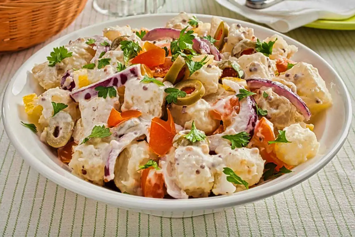 Lithuanian Vegetable Salad