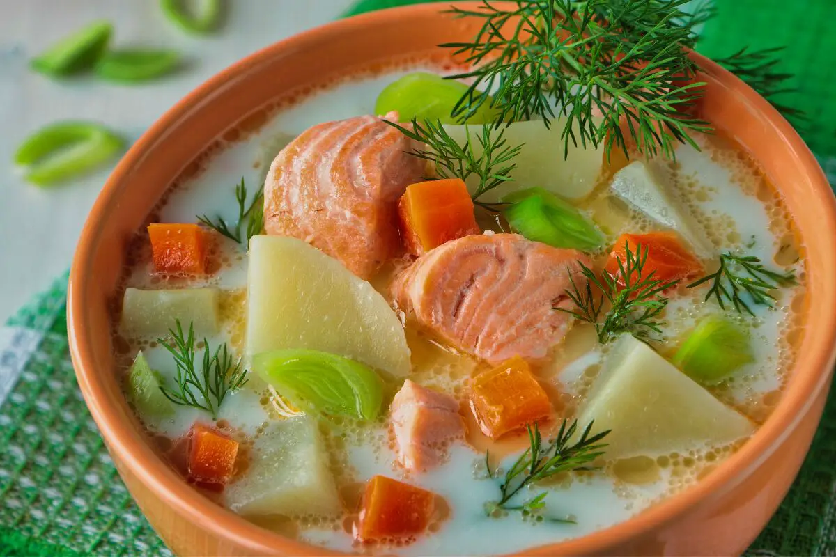 Lohikeitto – Salmon Soup With Cream