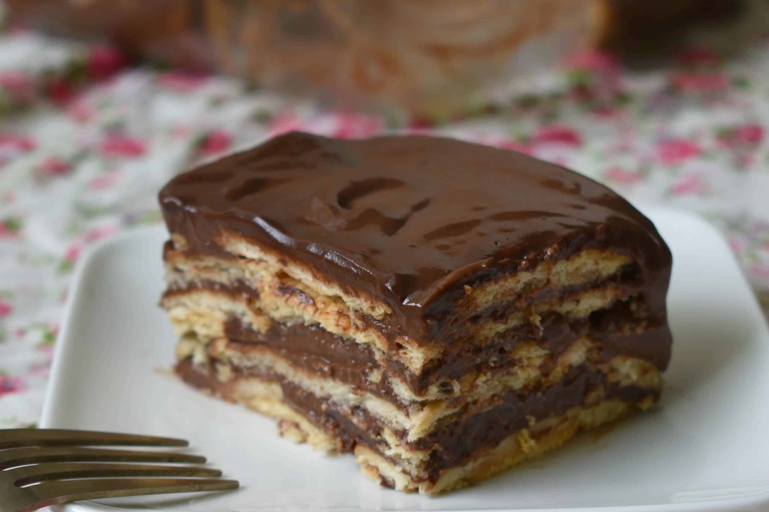 Traditional Pakistani Recipe - Chocolate Bisuit Pudding