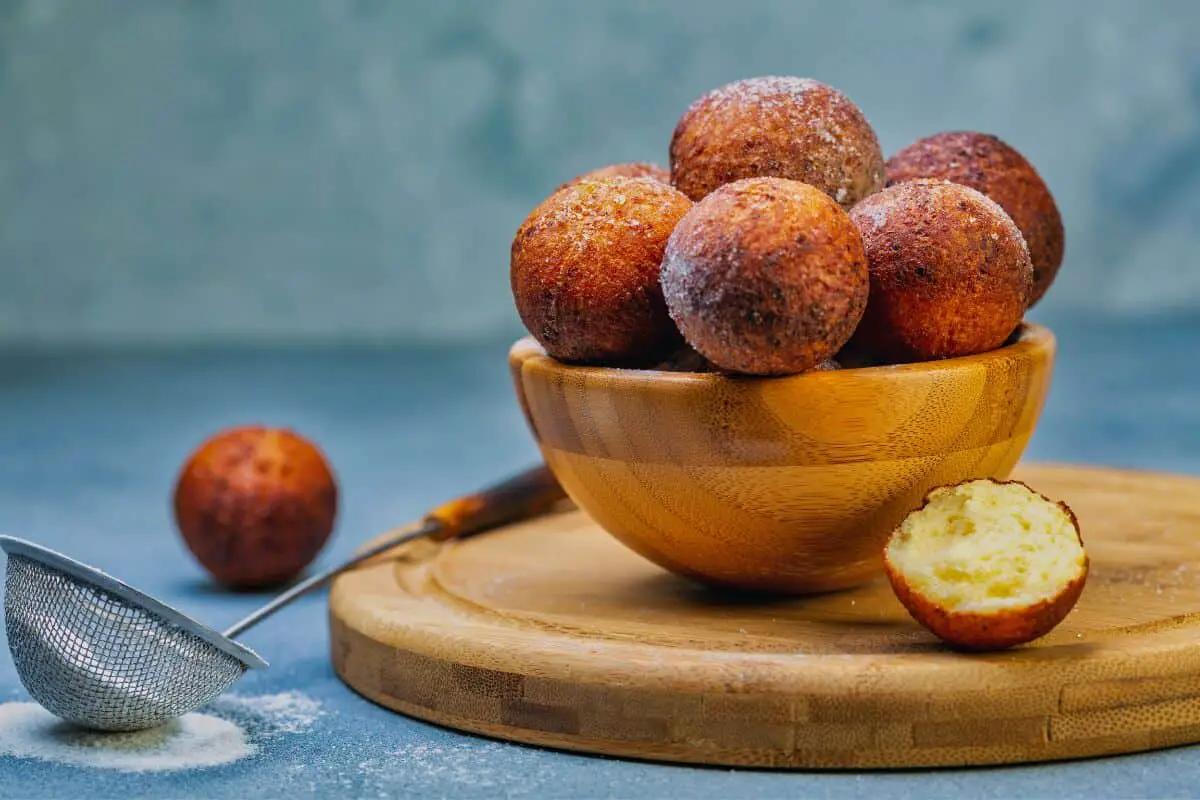 24. Varškės Spurgos (Curd Cheese Doughnuts)