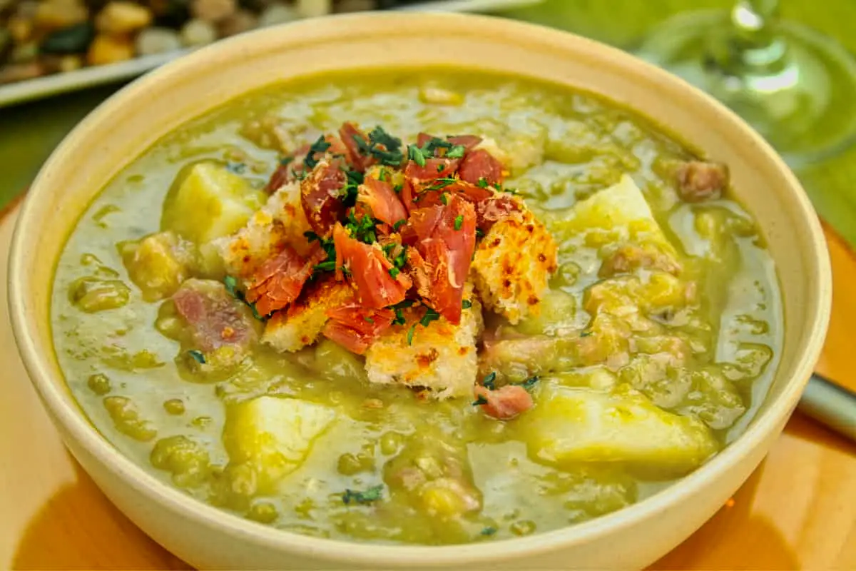 Pea and Ham Soup - Australian dinner food