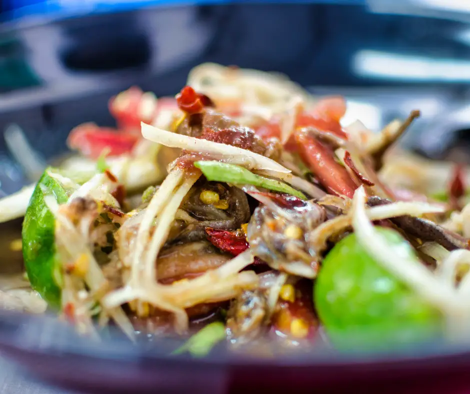 Incandescent Lao Salad - Laos Recipes