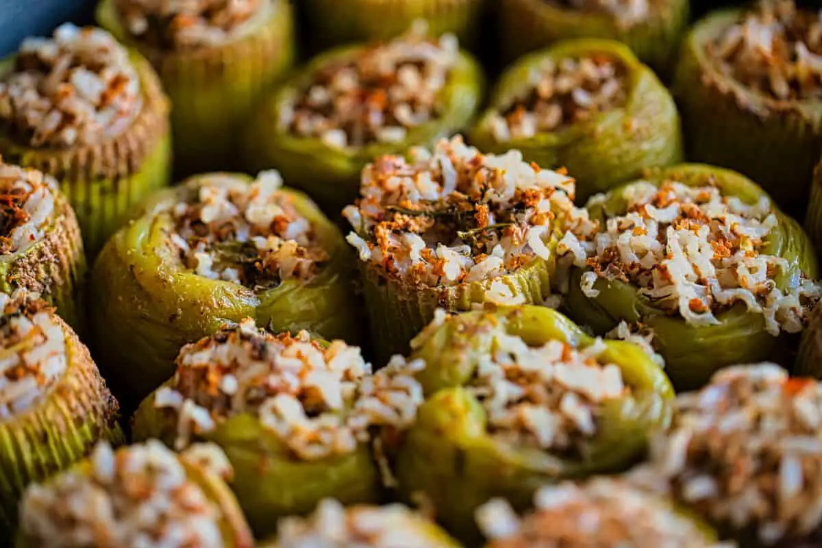 Dolma Armenian meal In a Vegetable