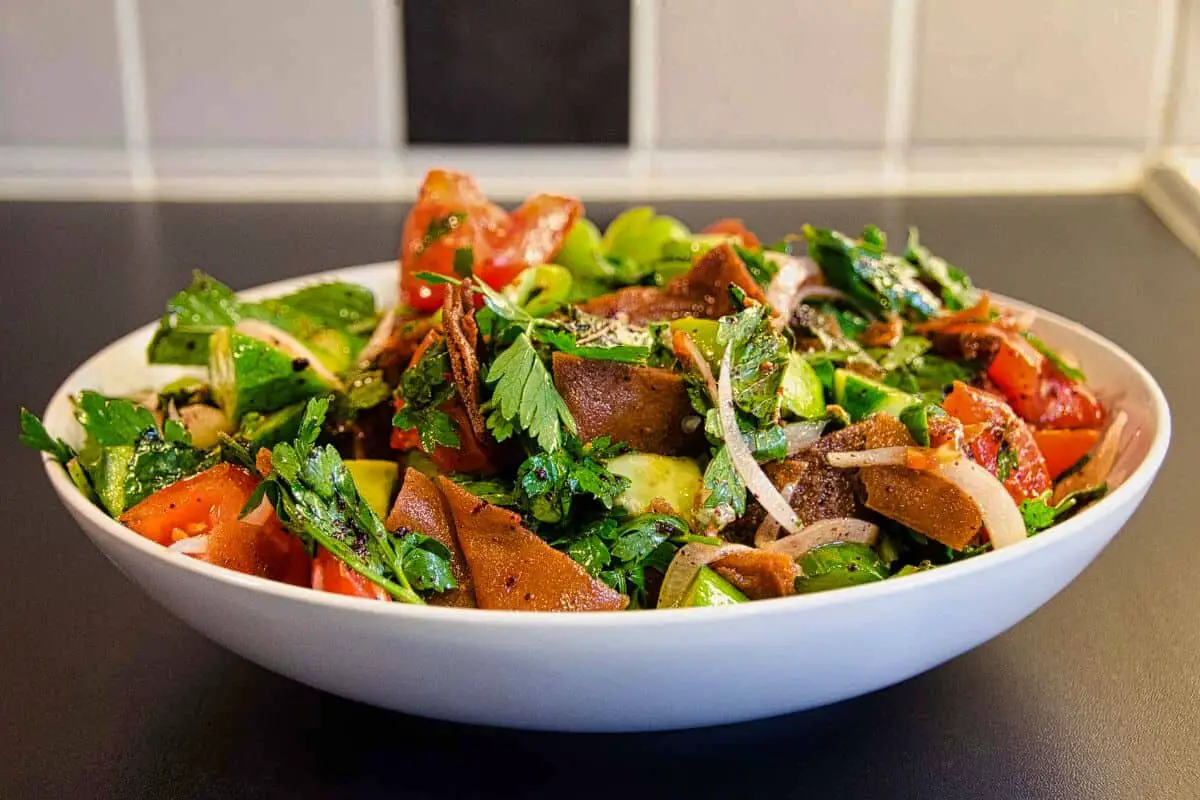 Prawn and Fattoush Salad