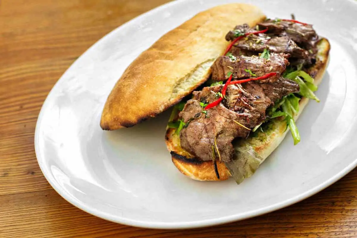 Aussie Steak Sandwich - Australian recipes