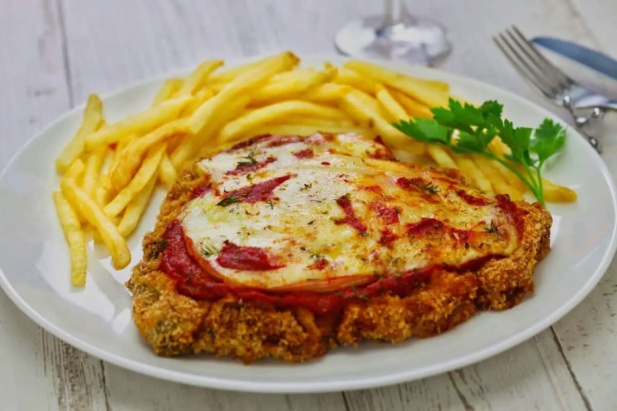 Paraguayan Beef Milanesa - traditional Paraguayan food