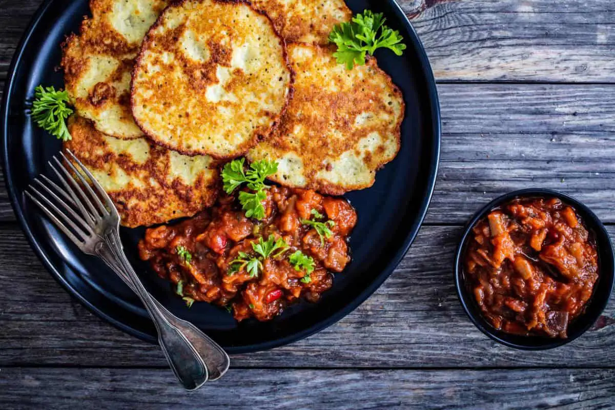 traditional slovak recipes - Bramboracky (Czech Savory Potato Pancakes) (1)