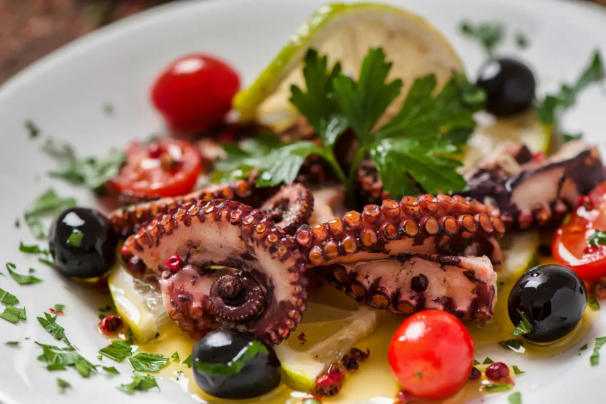 Croation Octopus Salad croatian recipe