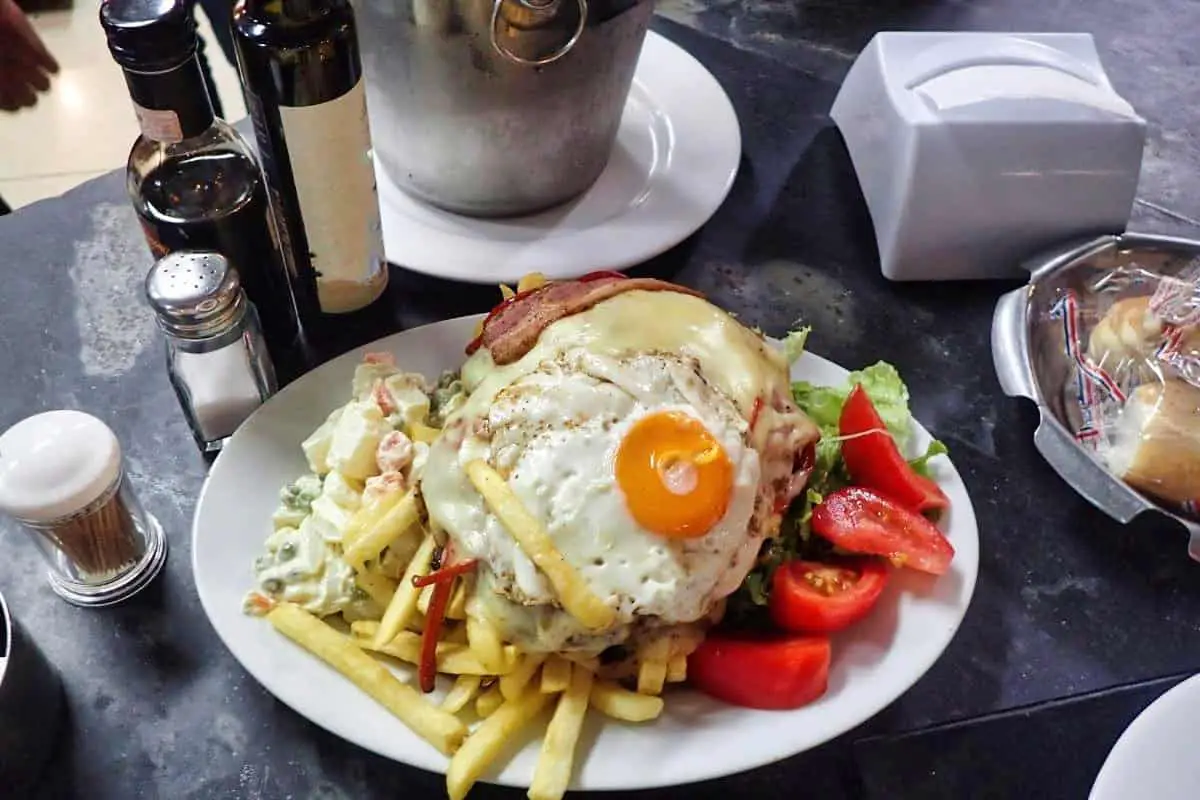 Chivito Al Plato (Chivito On A Plate) - Uruguay dishes