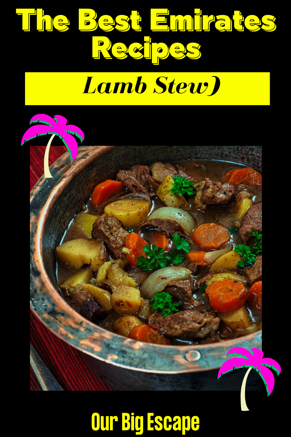 14. Tharid (Emirati Lamb Stew)