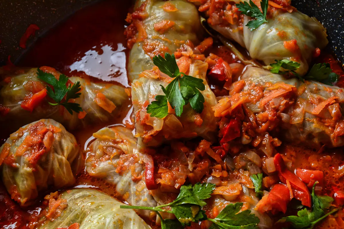 Authentic Stuffed Cabbage Rolls from Bulgaria