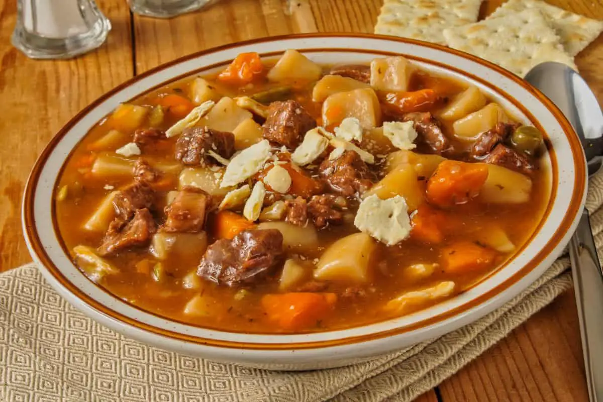 Sausage and bean soup