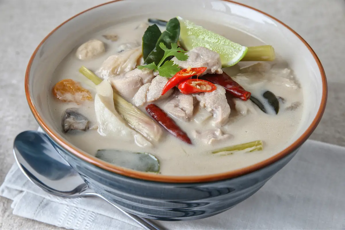 Tom Kha Gai Soup (Thai Coconut Chicken Soup)