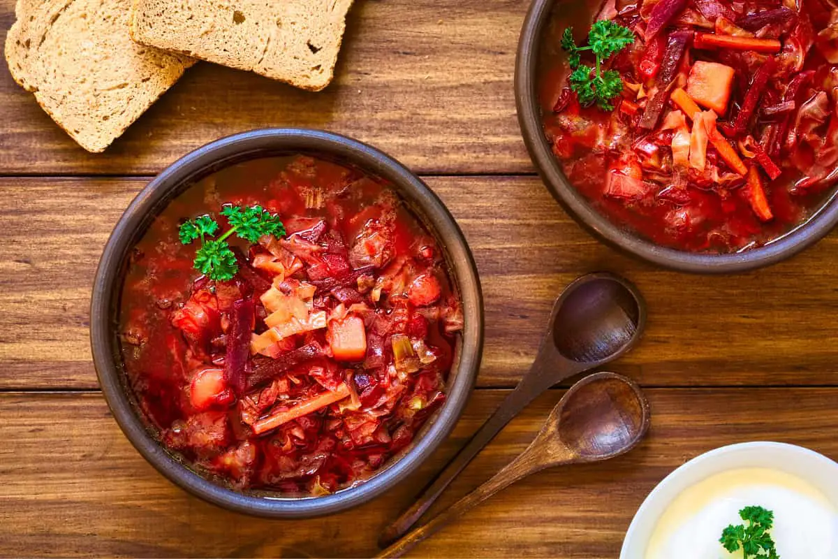 Christmas Mushroom Soup Polish Food