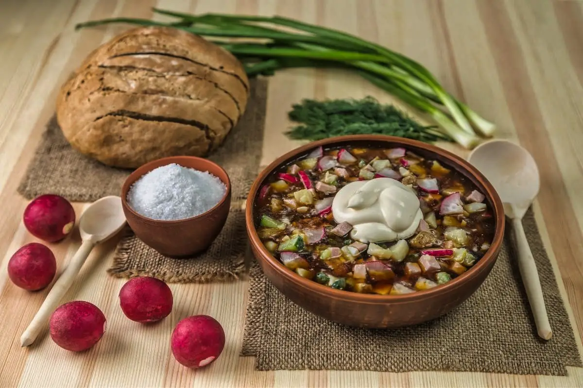 Okroshka summer soup - Authentic Ukrainian Recipes
