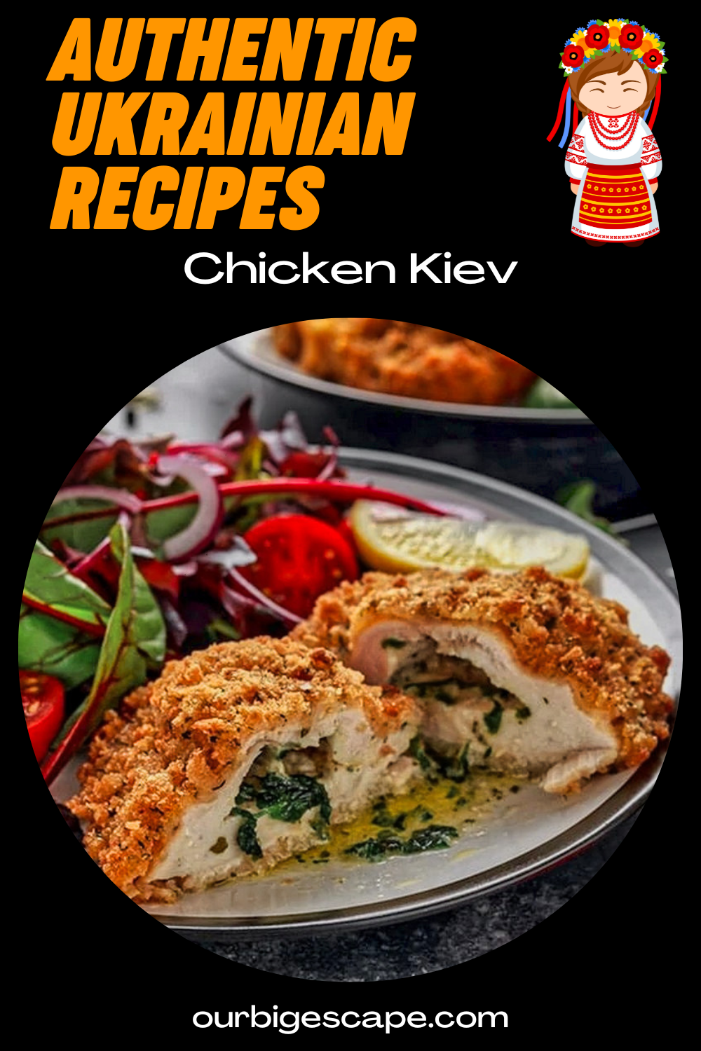 2. Ukrainian Chicken Kiev - Authentic Ukrainian Recipes