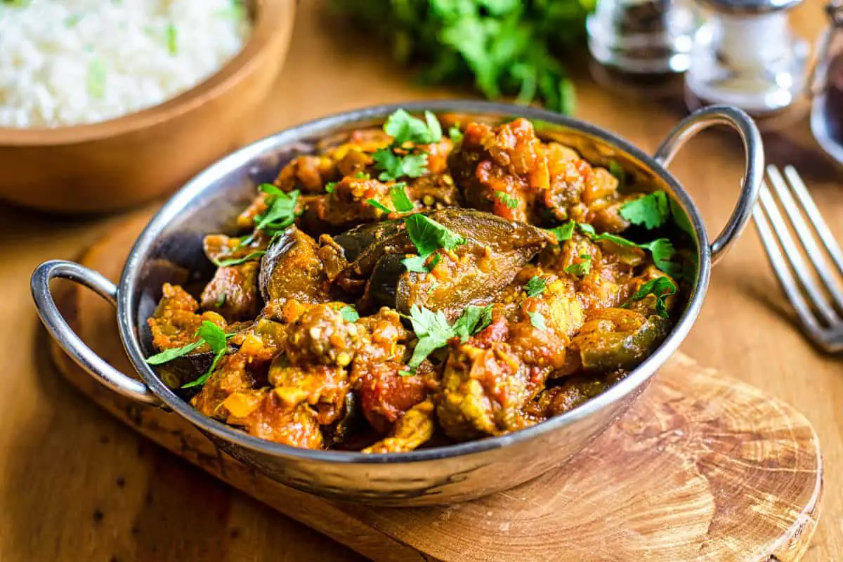 Aubergine Curry Traditional Indonesian Recipe