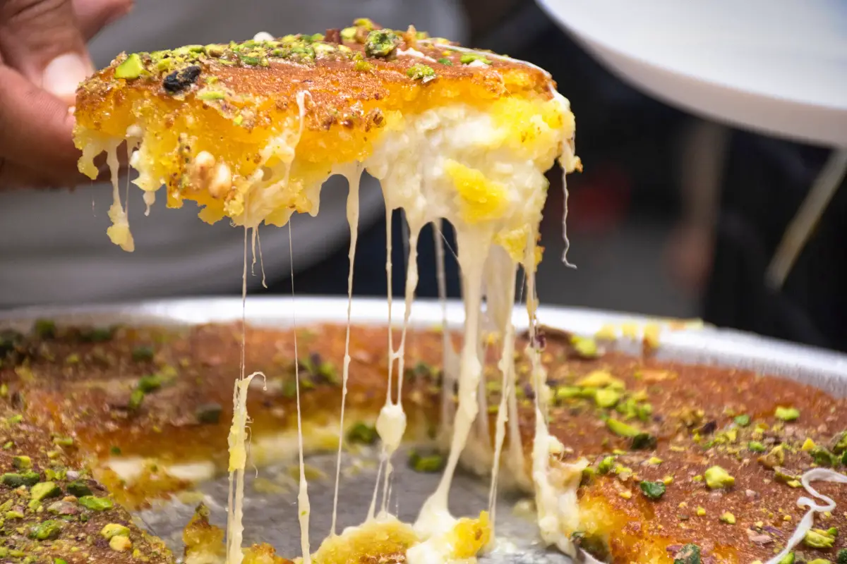 Cream Filled Knafeh - Traditional Egyptian Recipes