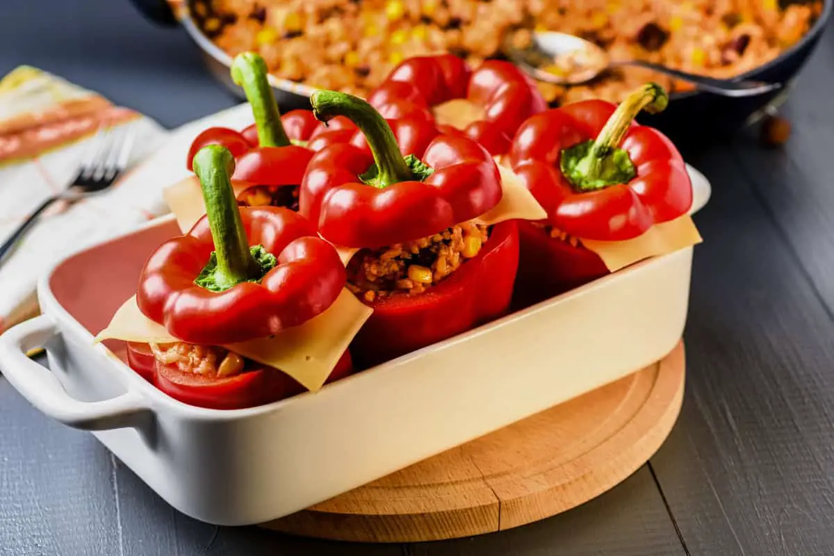 Serbian Stuffed Peppers - Punjene Paprike