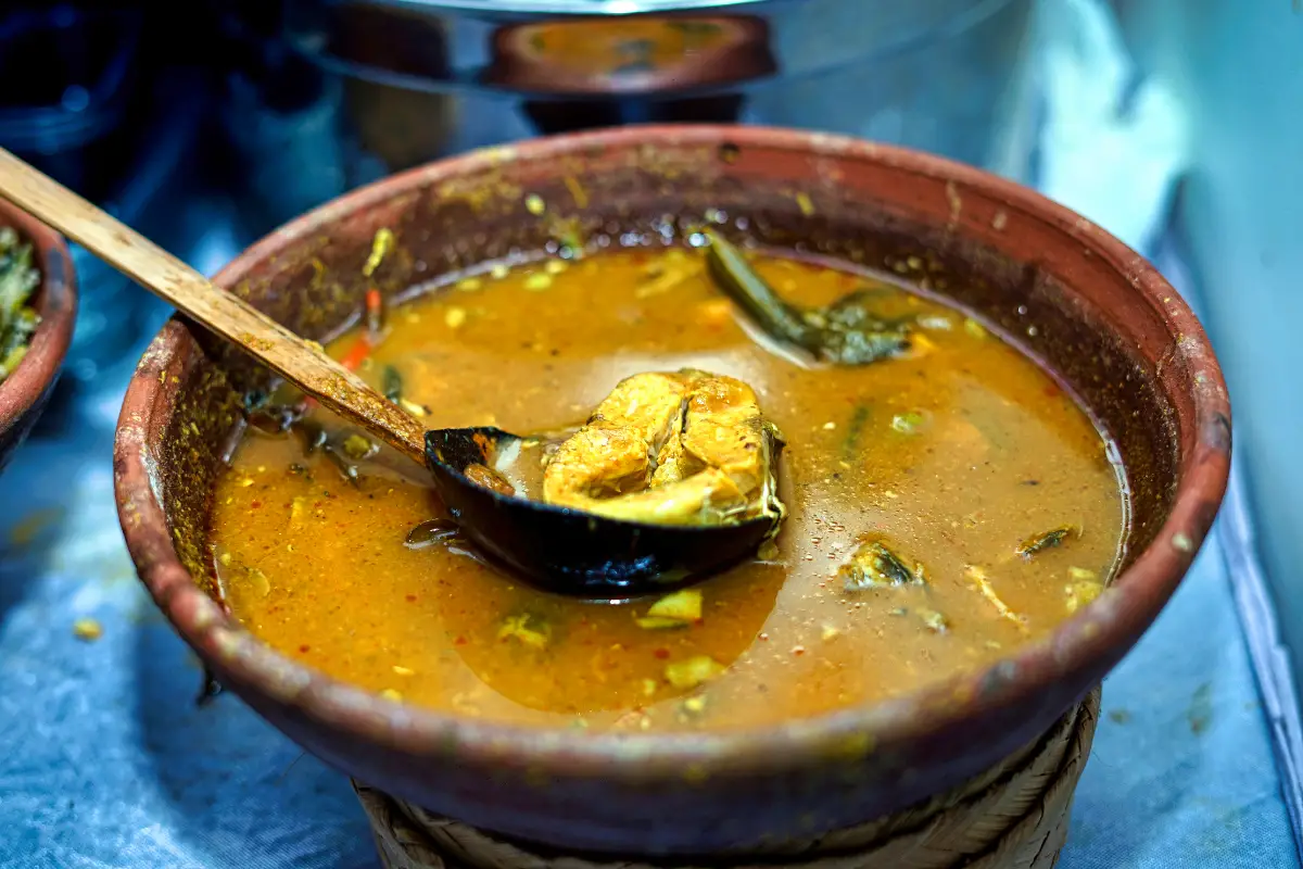 Golden Turmeric Fish Traditional Indonesian Recipe