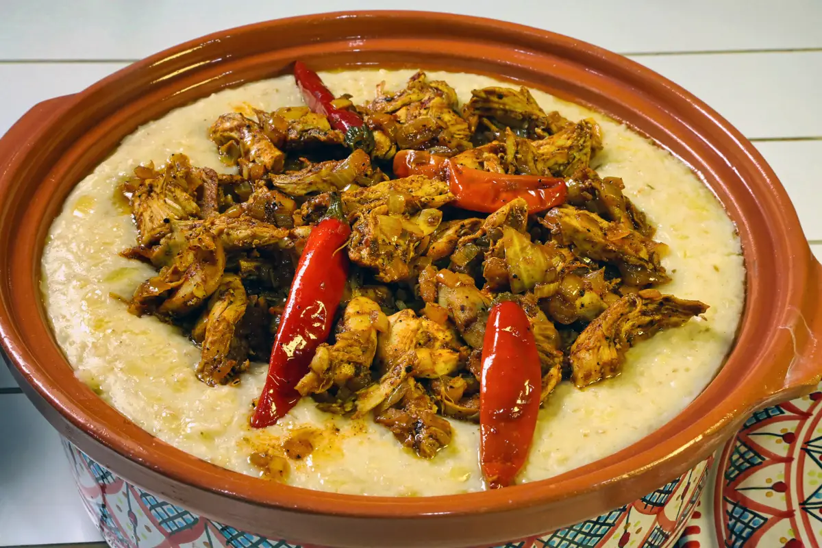 Saudi Jareesh Recipe - traditional Arabian Recipes