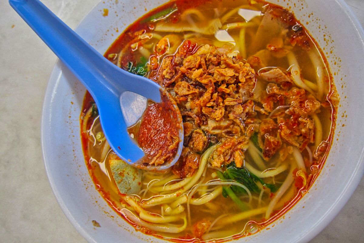 Prawn Noodle Soup (Penang Hokkien Mee)