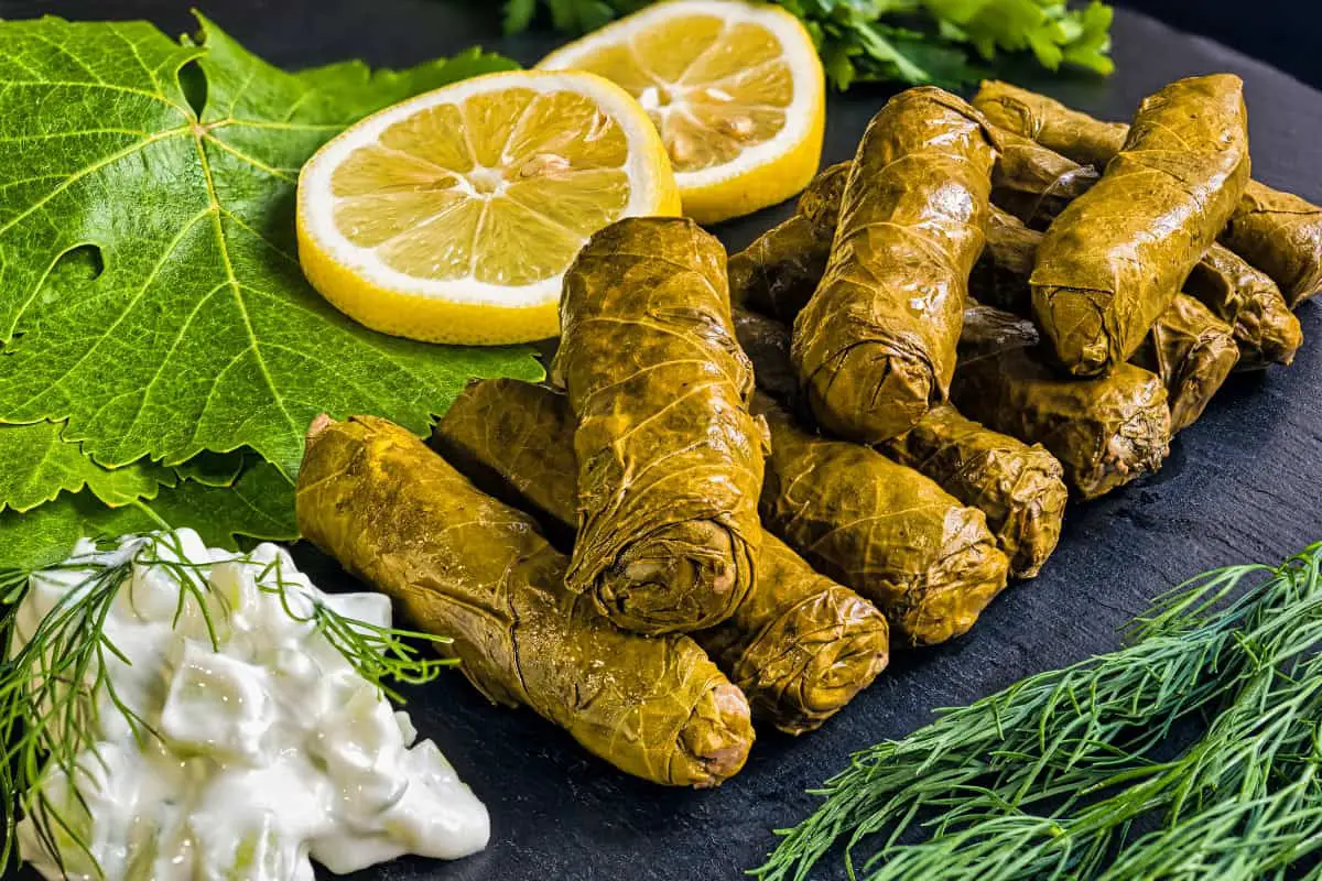 Koupepia – Filled Grape Leaves - Traditional Cypriot Recipes