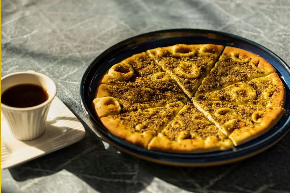 Jordanian Zaatar Flatbread